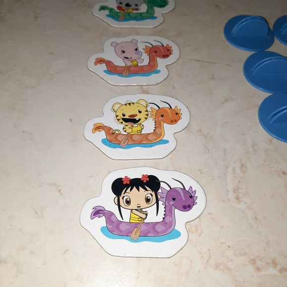 Ni Hao Kai Lan Dragon Boat Race 2009 Board Game Replacement Pieces - Picture 5 of 6